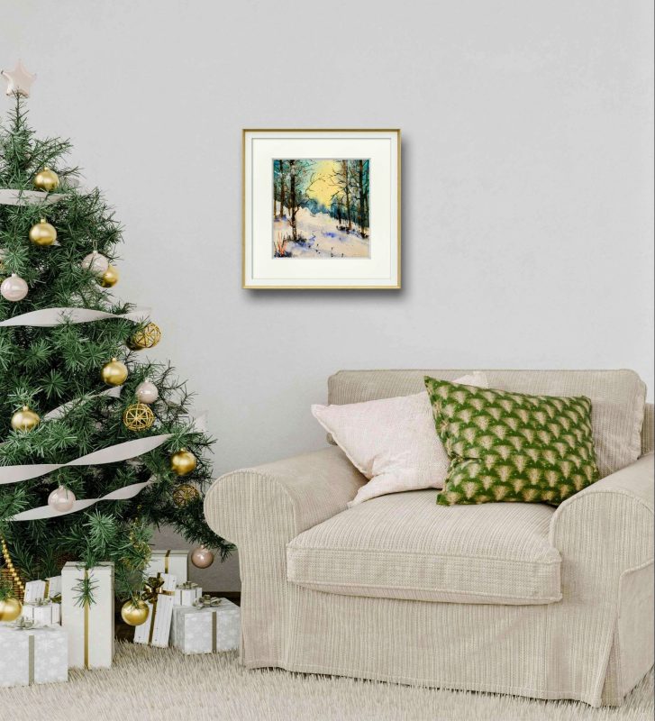 Tablouri living Freezing Cold Sunny Day