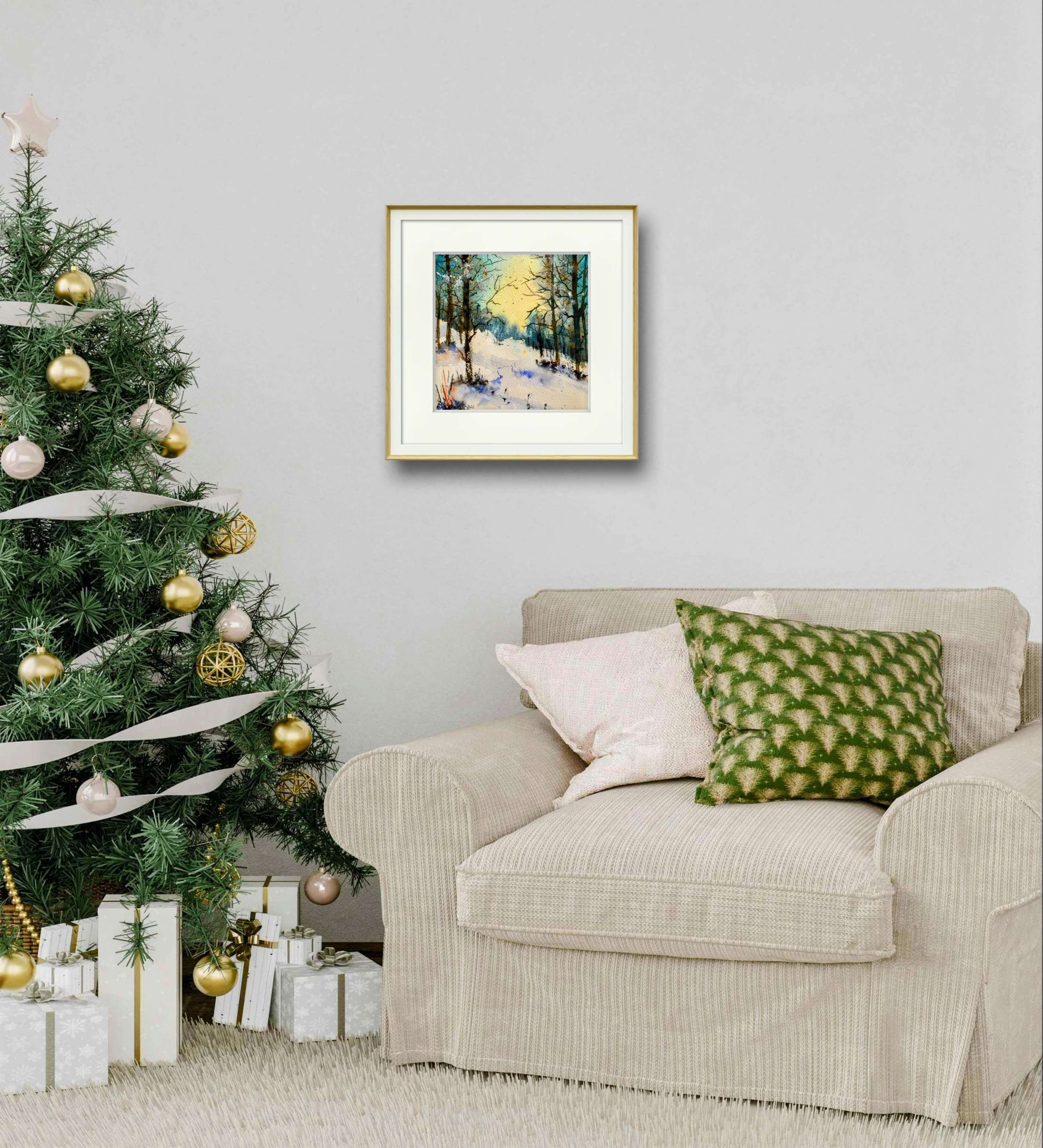 Tablouri living Freezing Cold Sunny Day