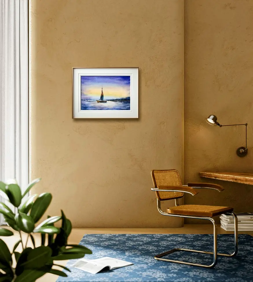 Barci in apus de soare 0027