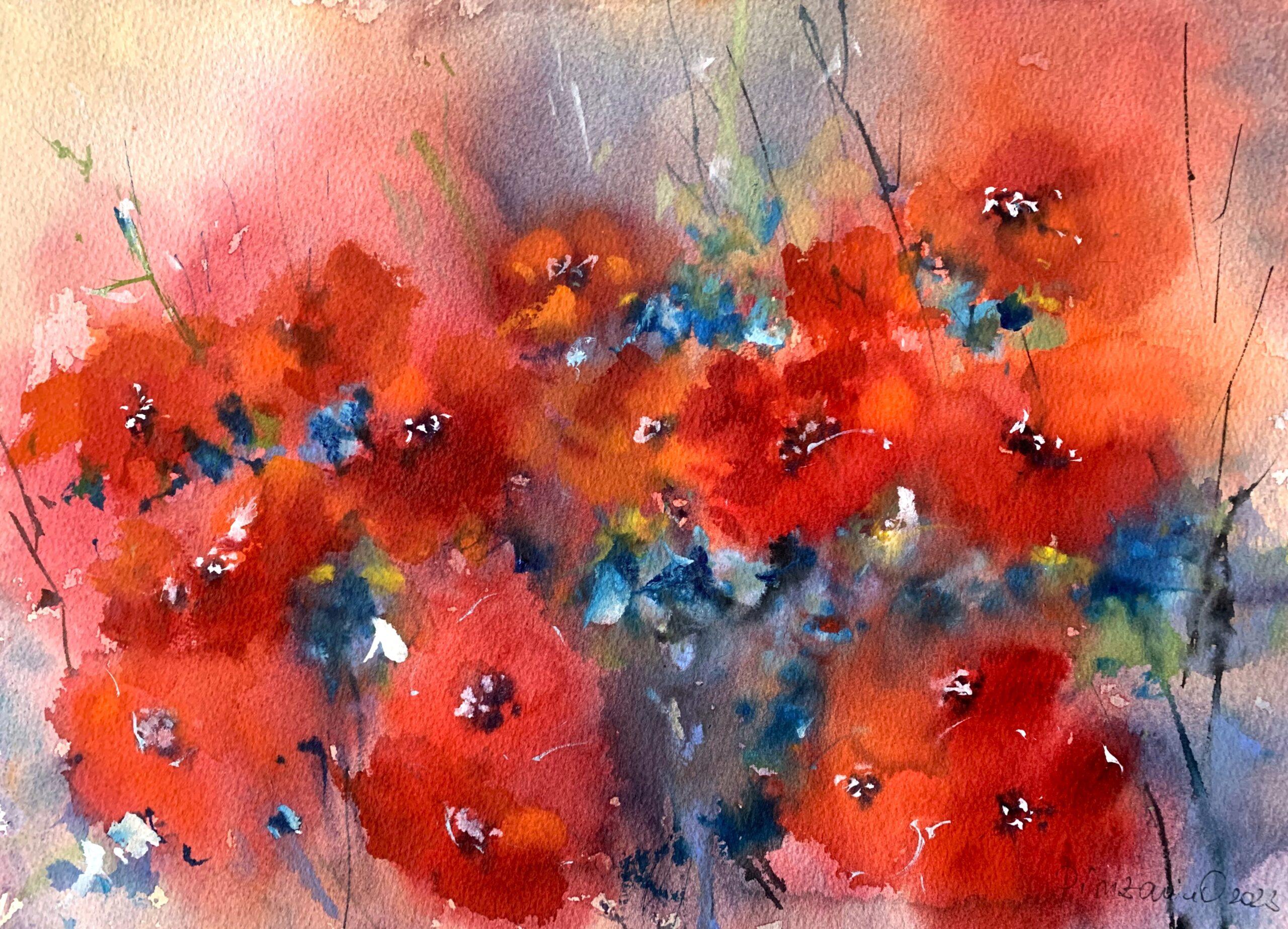 Camp Maci tablouri personalizate acuarela