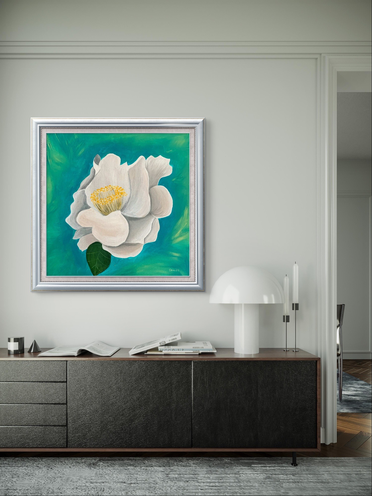 Tablou Canvas Eleganta Alba 281