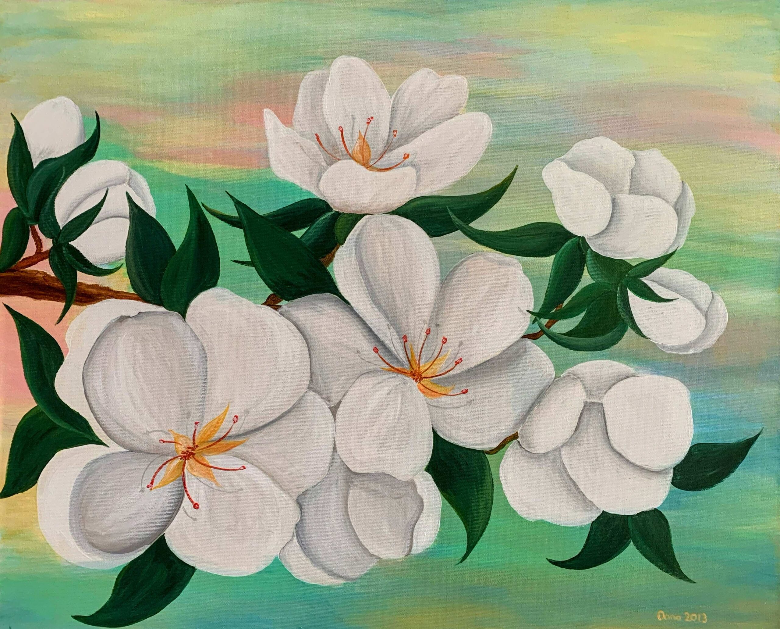 Tablou Canvas Primavara inflorita 278