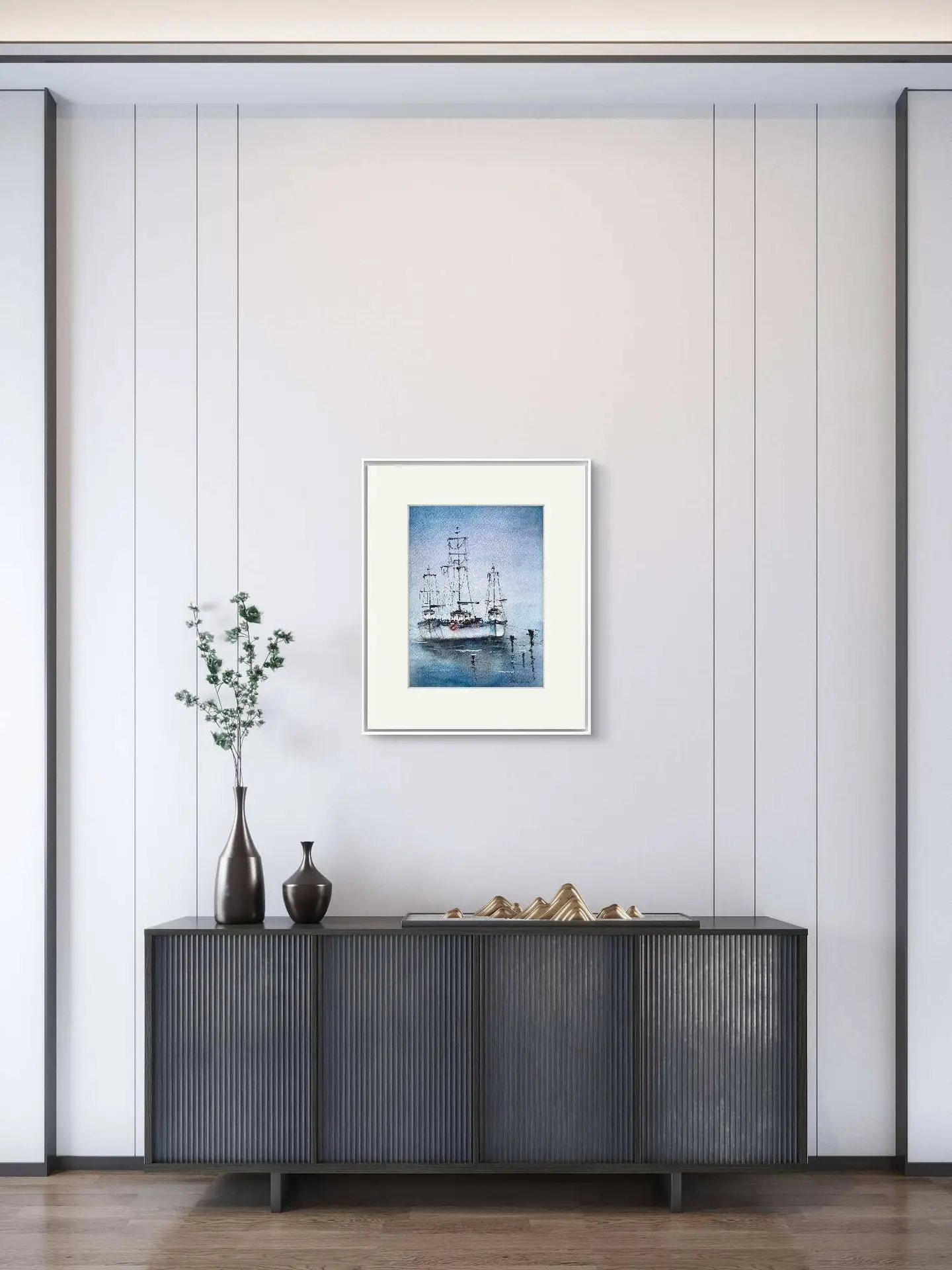 Tablou peisaj marin Albastru infinit 68