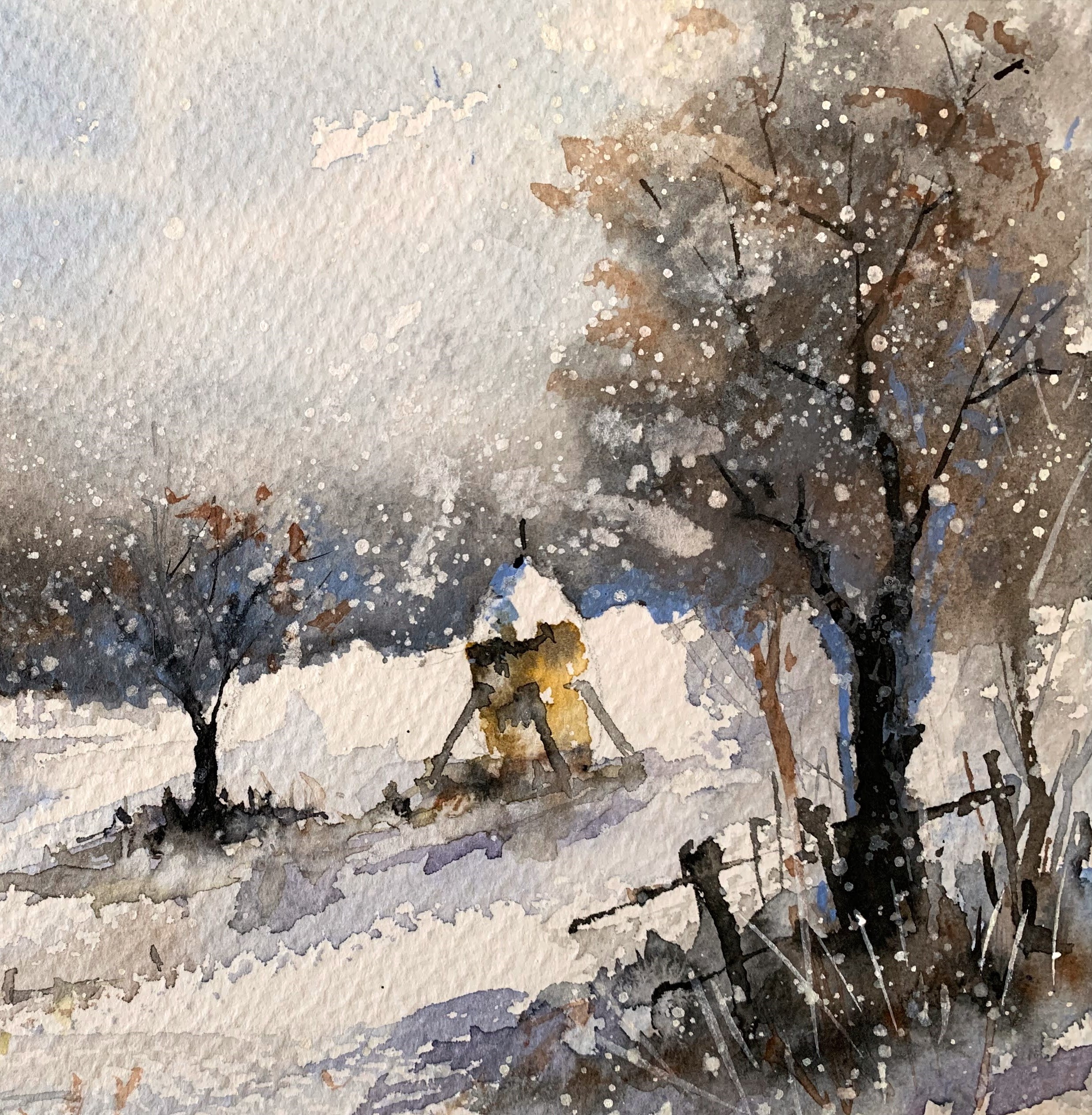 Tablouri personalizate Capita uitata pe camp