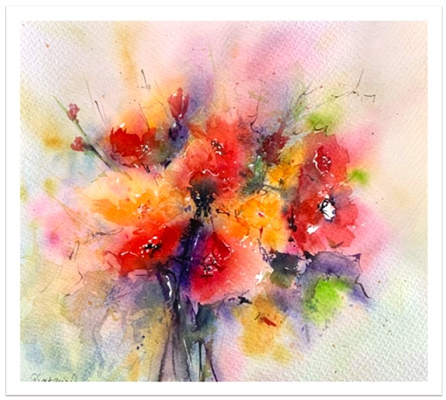 Tablouri personalizate Flori vesele de primavara