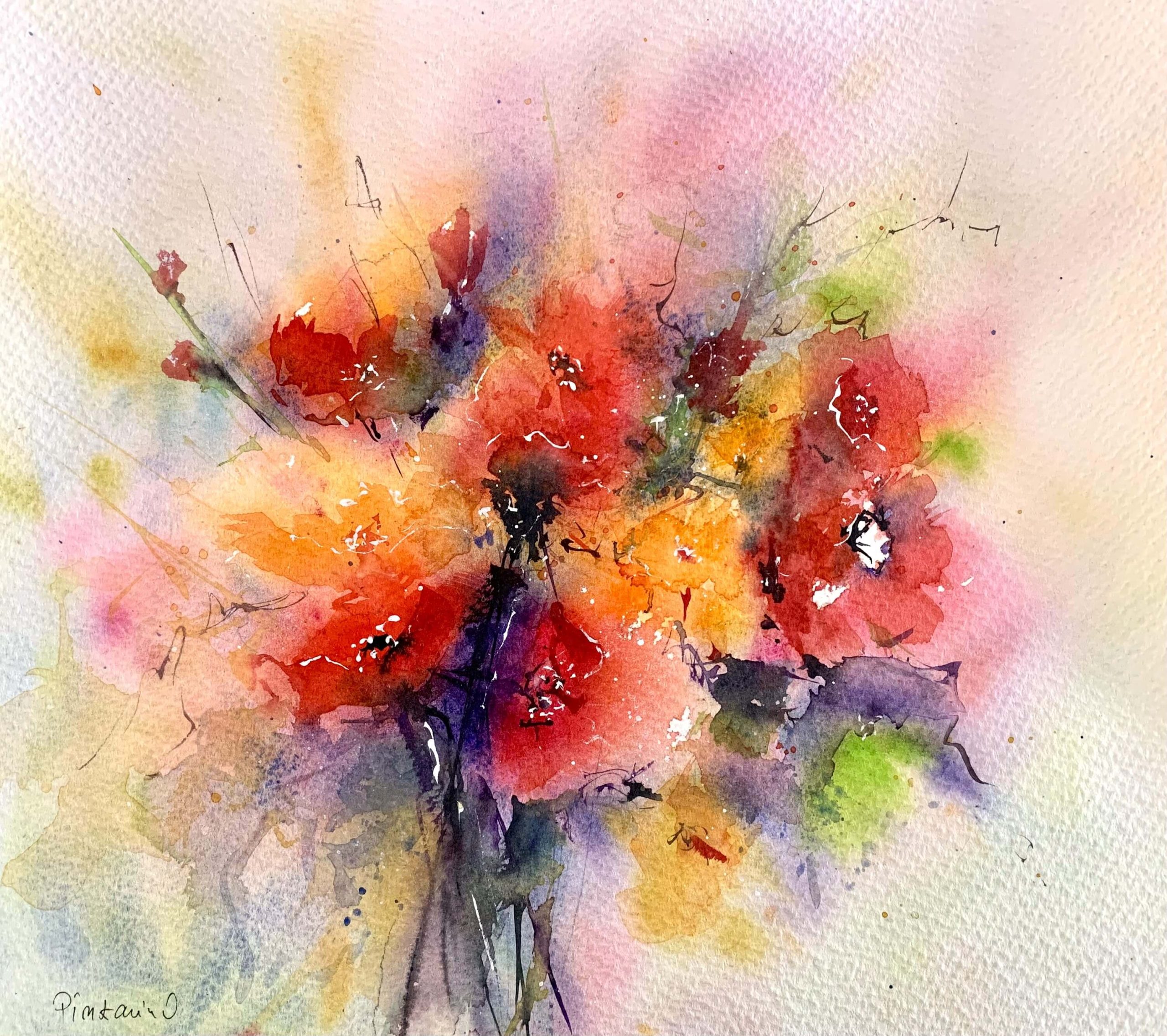 Tablouri personalizate Flori vesele de primavara