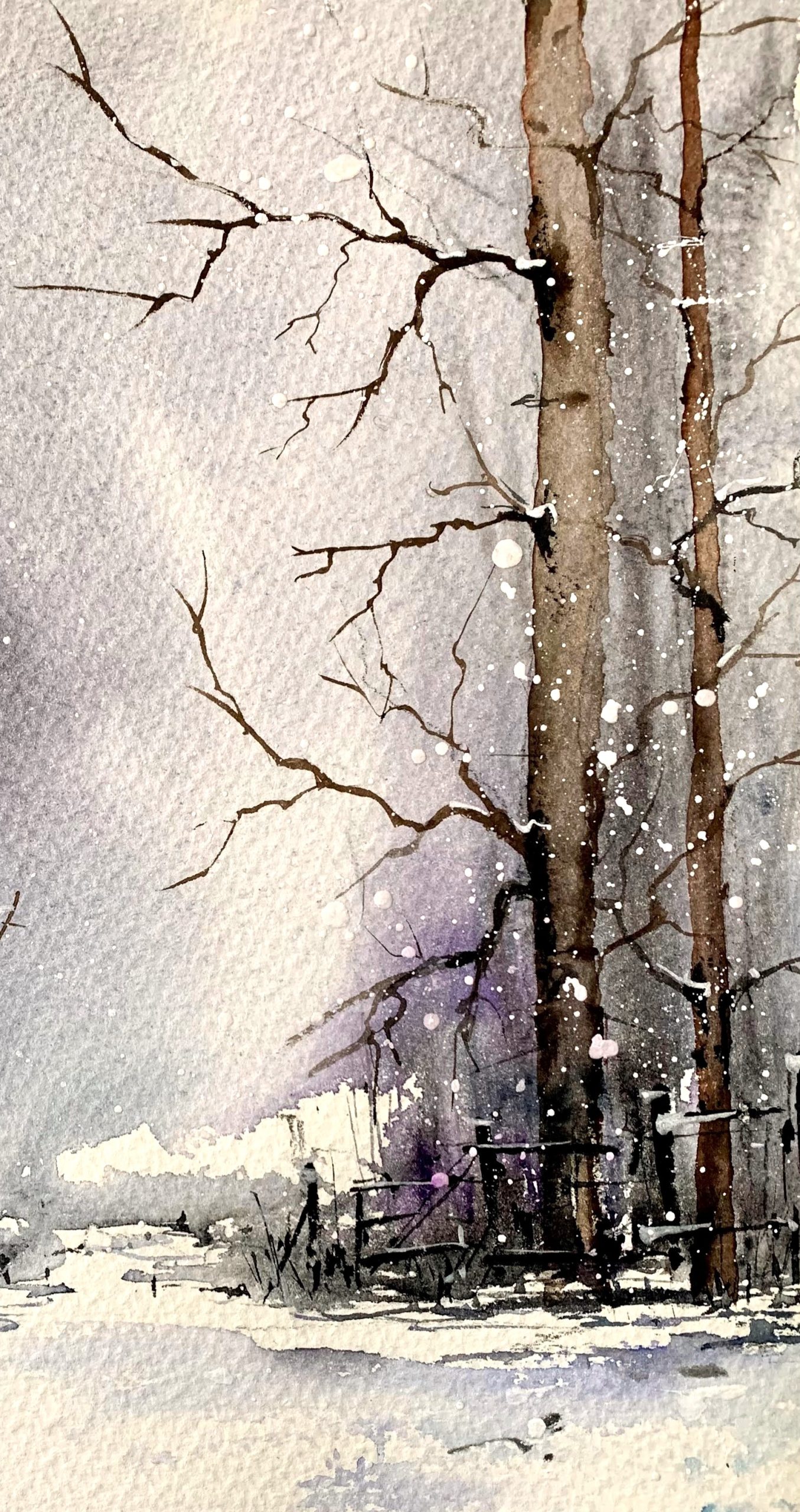 Tablouri personalizate Iarna geroasa