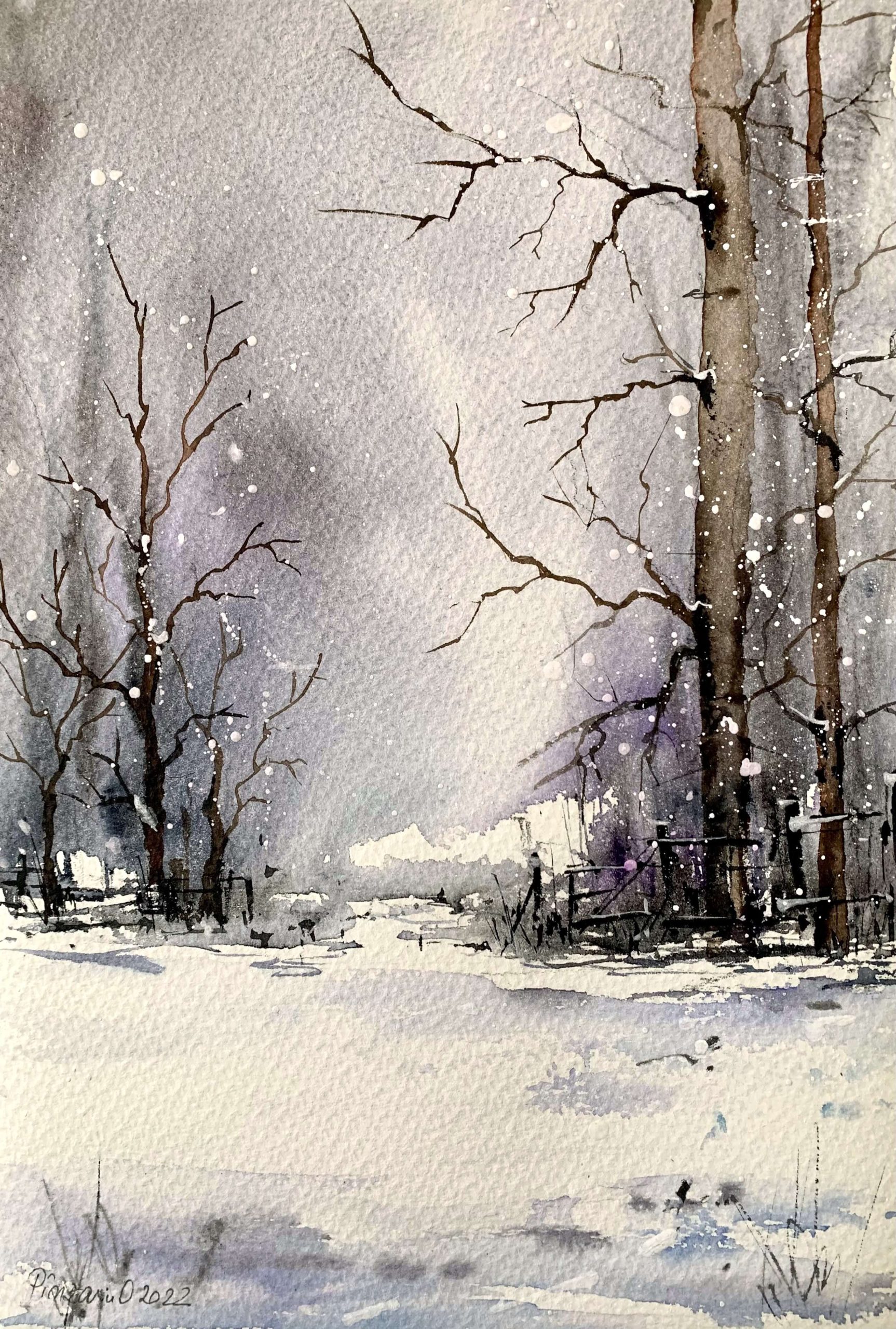 Tablouri personalizate Iarna geroasa
