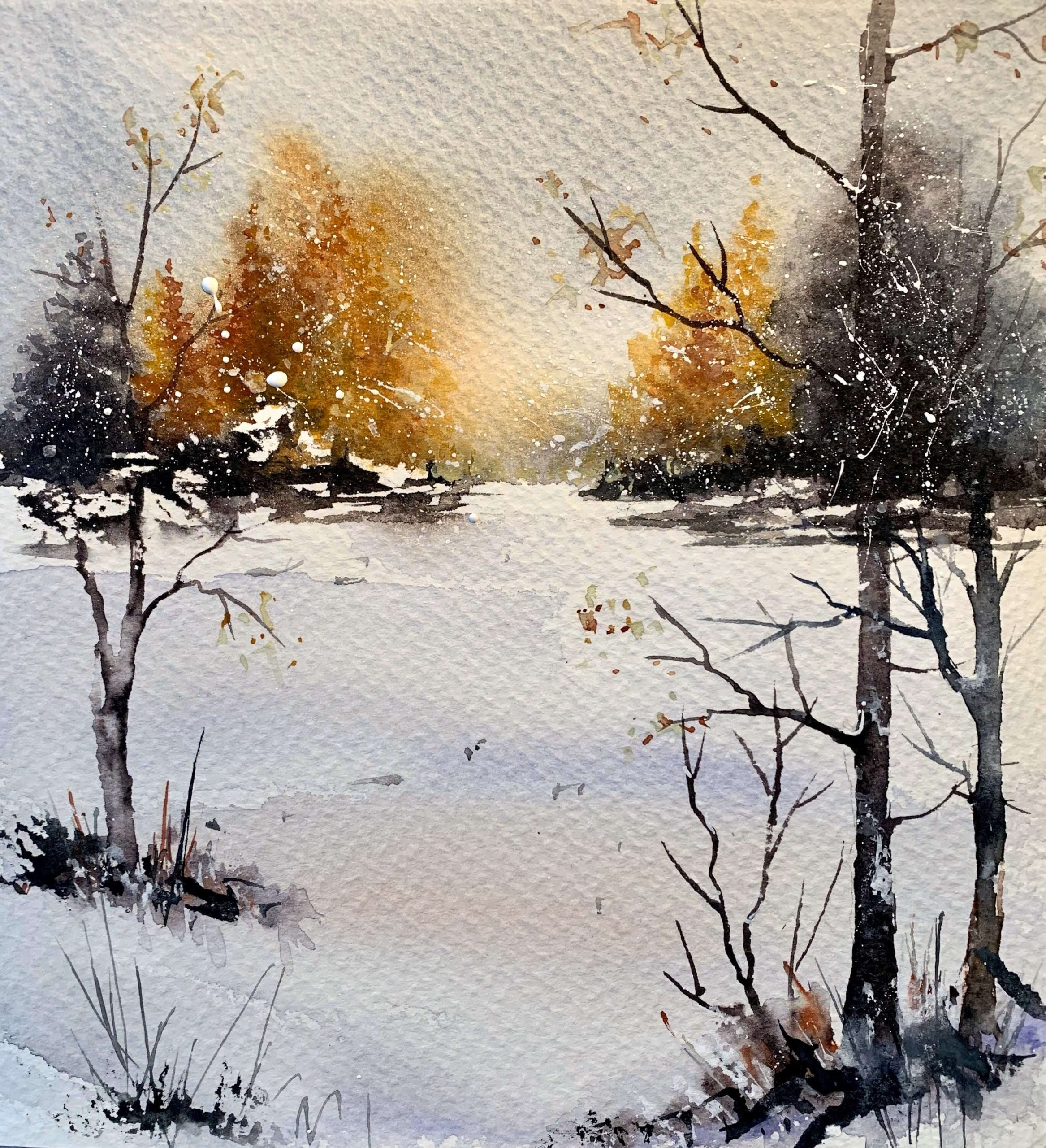 Tablouri personalizate Inceput de iarna