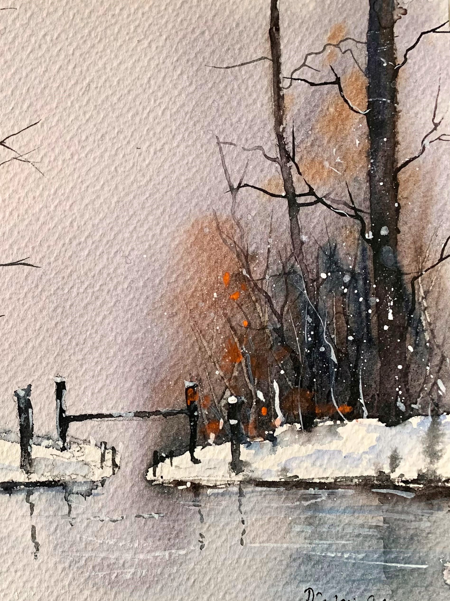 Tablouri personalizate Lac inghetat