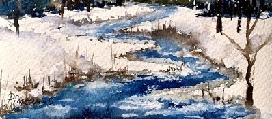 Tablou Parau inghetat