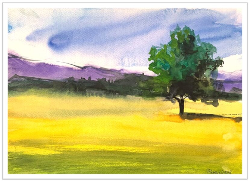 Tablou Copacul vietii - Tablouri personalizate Solitudine