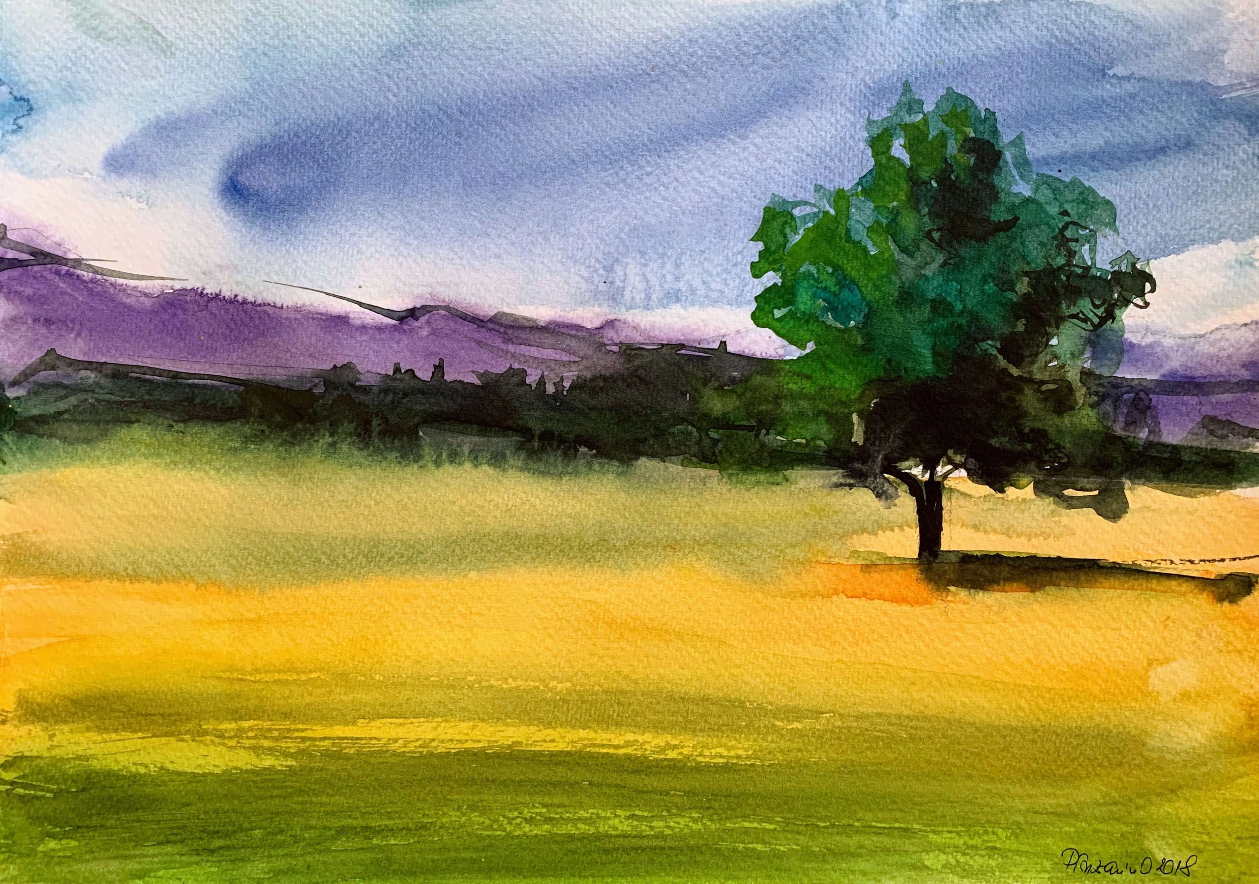 Tablou Copacul vietii - Tablouri personalizate Solitudine