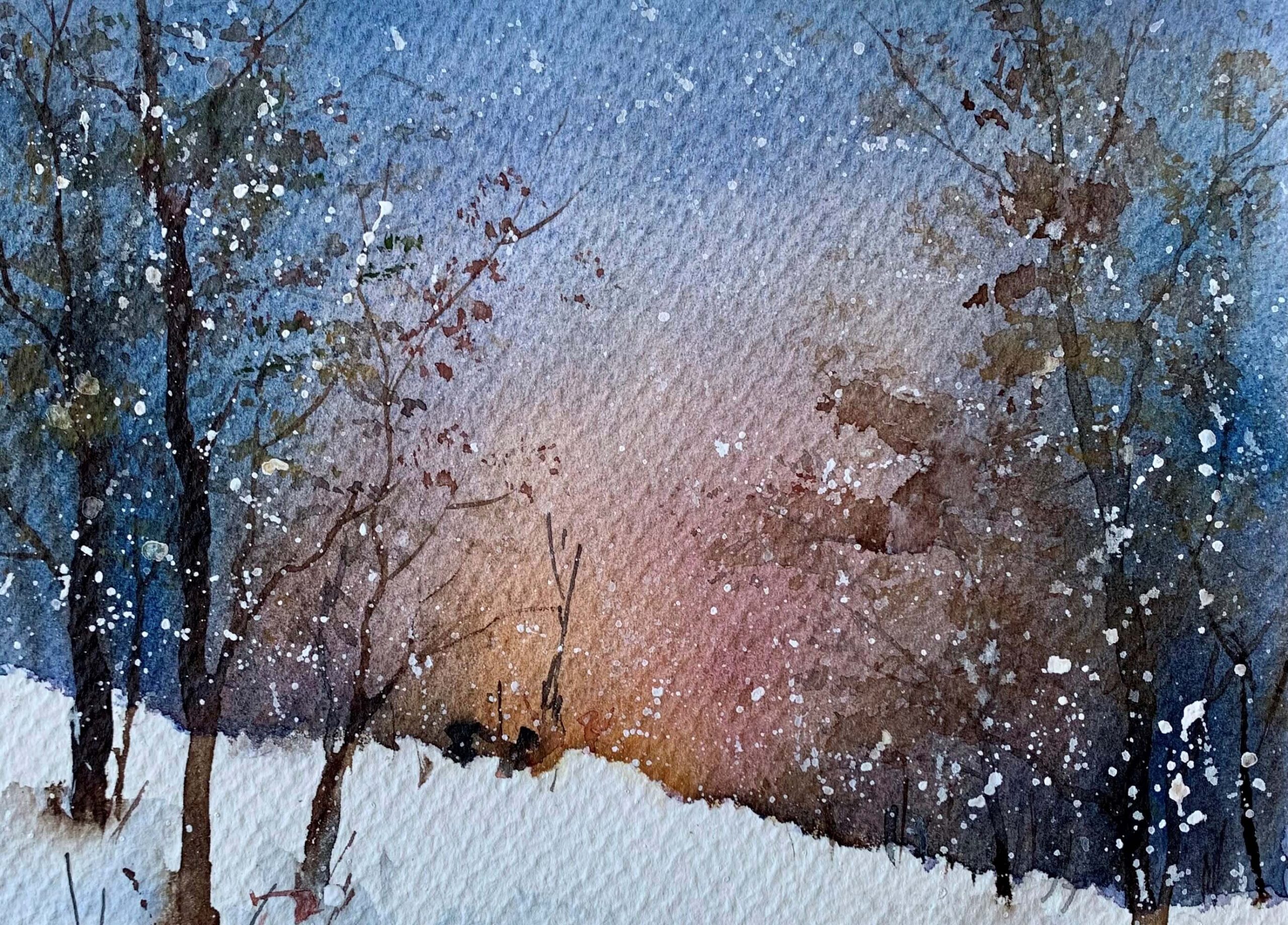 Tablouri personalizate Zi de iarna